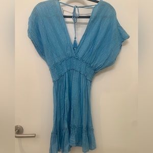 Blue Island beach dress